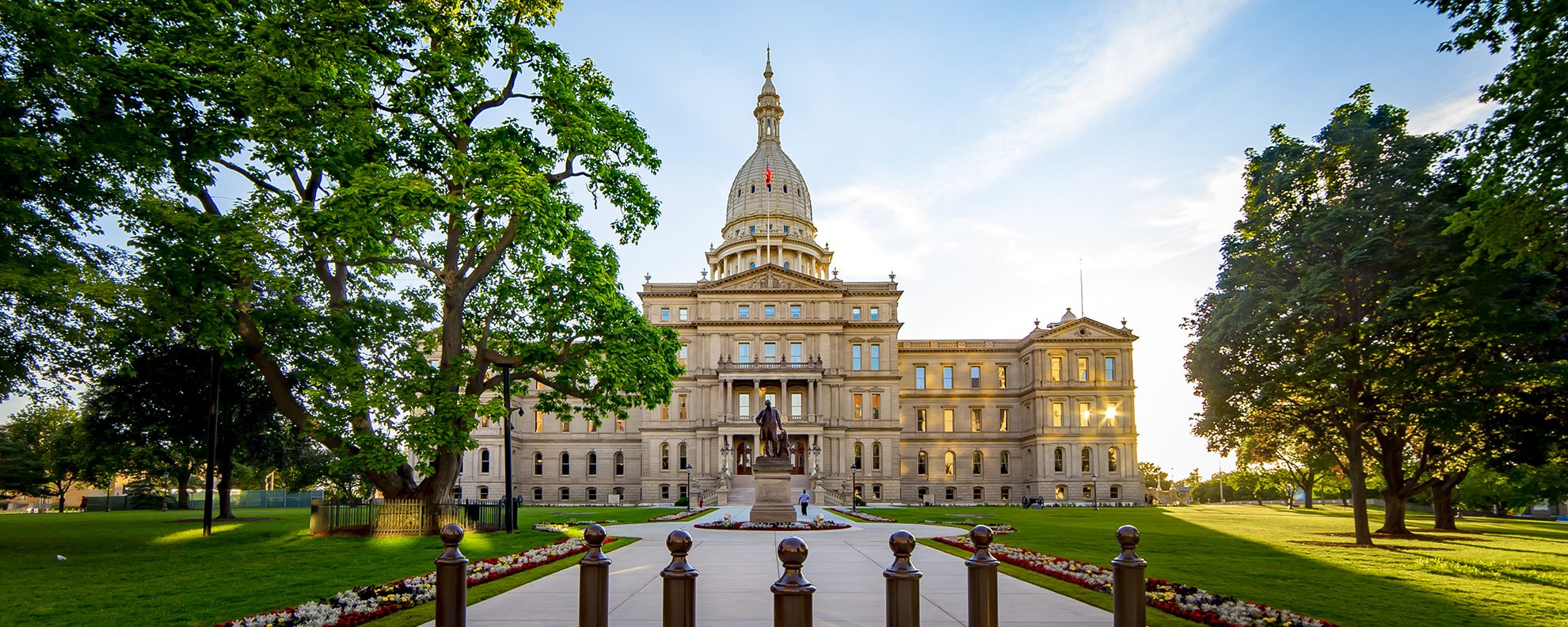 Michigan State Capitol Building in Lansing, MI